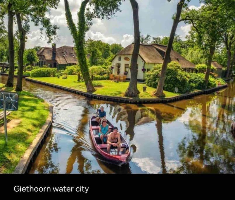Family House With Garden & Jacuzzi & Sauna Near Amsterdam Vijfhuizen 外观 照片