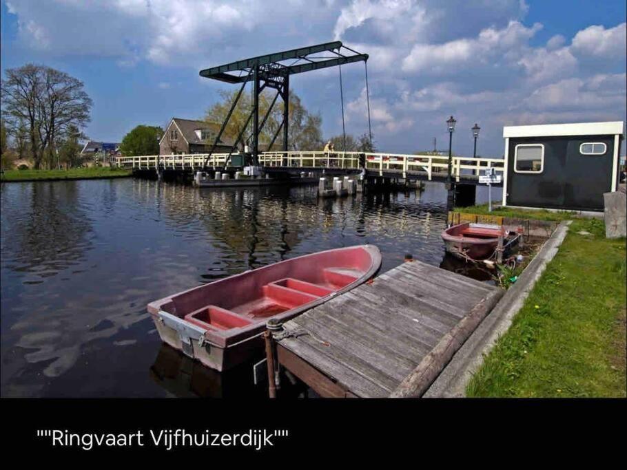 Family House With Garden & Jacuzzi & Sauna Near Amsterdam Vijfhuizen 外观 照片